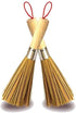 Melostu 2 Pack Cleaning Whisk Traditional Natural Bamboo Wok Brushes Dishwashing Kitchen Tools Traditional Natural