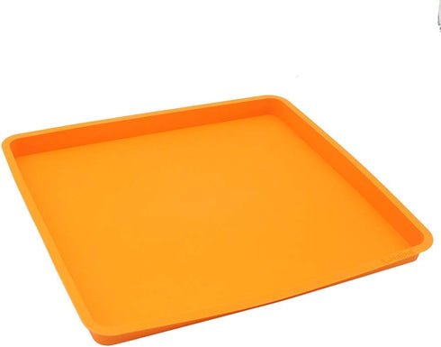 X-Haibei Swiss Roll Cake Mat, Flexible Baking Tray Silicone Cookies Mold, L10 W11inch H 0.78inch
