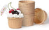 Parchment Brown Cupcake Liners, 100pcs Standard Size Muffin Baking Wrappers, Heavy Duty Greaseproof Cups for Parties