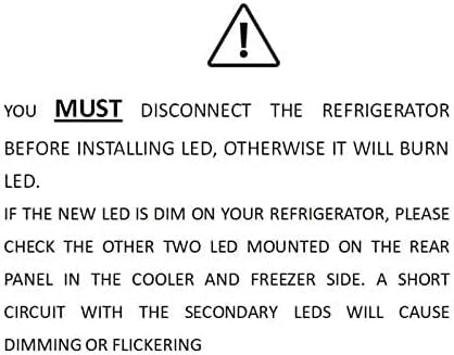 W10515058 Quality Replacement Ceiling LED for Various Refrigerators, AP6022534, PS11755867