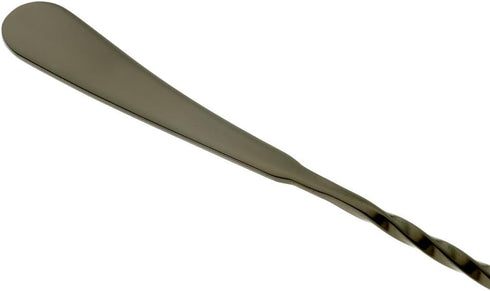 Barfly Bar Spoon - Standard 17 1/8" (43.5 Cm), Gun Metal Black