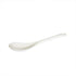 12 pcs White Porcelain Egg Spoons, 5 inch Ceramic Spoons for Coffee, Dessert, Yogurt, Tea
