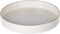 Benjara Sturdy Wooden Round Tray, White