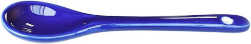 Albedel 6 4.7 inch Blue pcs Porcelain Egg Spoons Ceramic Spoons Coffee Dessert Yogurt Tea Milky Tea