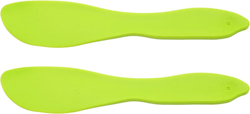 Linden Sweden Multi-Purpose Spreaders, Set of 2 Butter Knives for Soft Cheese or Frosting, BPA-Free, Dishwasher-Safe