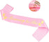 Armear Pink Baby Shower Sash for Mom To Be, Daddy To Be Badge, Baby Boy Shower Decorations, Girl Gender Reveal