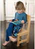 KRP-110 10", Constructive Playthings Classic Rubberwood Chair for Preschool and Classroom Seating, Durable Classroom