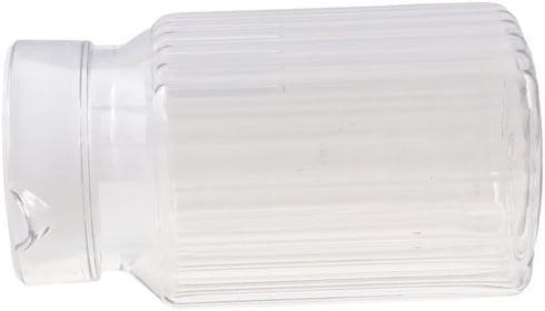 600ML Acrylic Pitcher - Transparent Juice Bottle with Lid and Handle for Cold Water, Juice, Tea, Milk, Sangria