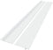 Silicone Stove Counter Gap Cover (2 Pack), Easy Clean Heat Resistant Kitchen Gap Filler, 30 in, White