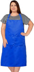 Unisex Plus Size Kitchen Cooking Apron with Pockets, Ideal for XL XXL or Waist W38+, Extra Large and Long.