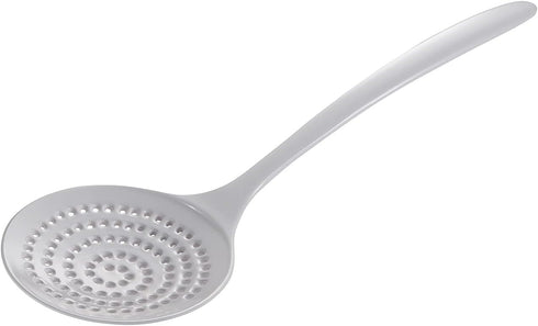 Melamine Skimmer, 12.5", White, Set of 2