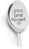 You Are Loved Gifts Spoon for Women, Men, Coffee Tea Gift for Grandma, Husband, Romantic Gifts for Mom, Wife