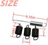 Washing Machine Suspension Spring 3Pack WP63907 Counterweight Counter Balance 1Pack W10250667 for Whirlpool Maytag Kenmore Washer