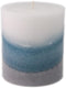 Wicks N More Clean Slate Unscented Handmade Pillar Candle, 3x3 Size