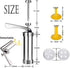 YOOUSOO Cookie Press Maker Kit, Stainless Steel Spritz Cookie Maker with 20 Discs and 4 Piping Tips