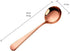 MINGYU 4-Piece Heavy Round Soup Spoons Set, Multicolor Premium Stainless Steel, Mirror Polish & Dishwasher Safe