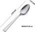 6-Pieces Stainless Steel Teaspoons Set, 18/0 Tea Spoons, 6.29 Inches for Home Kitchen Restaurant