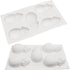 Silicone Cake Mold, Dessert Silicone Mold for Baking, Fondant Mould, Fruit Shape, Jelly Bakeware, 11.68x6.84x1.48 inch