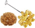 Thai Dok Jok Sesame Cookies Brass Mold Maker - Crispy Biscuit Blossom Lotus Flowers Cookie 3.15" (Medium)