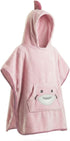 The Big Softy Hooded Towel Poncho for Kids Shark Swim Towel Beach