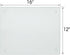 Transparent Glass Cutting Board for Kitchen Countertop, 16"x12", Rubber Non-Slip Feet, Dishwasher Safe