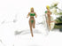 Ipetboom 8Pcs Wine Glass Markers, Random Style Cup Ornaments, Action Figurines Doll Wine Charms