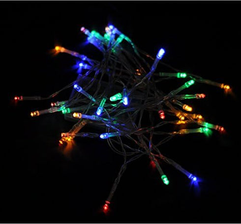 Karlling Battery Operated Christmas Lights, 13 ft, Short Clear Wire String LED Twinkle Fairy Light