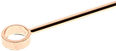 Barfly M37031CP Cocktail Pick, Circle Top, Copper 4.25" inch (Pack of 12)