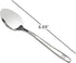 12-Piece Small Stainless Steel Dessert Spoons
