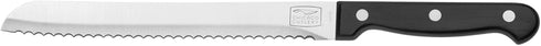 Chicago Cutlery Essentials 8-Inch Bread Knife, High-Carbon Stainless-Steel Blade with Serrated Edge for Slicing,