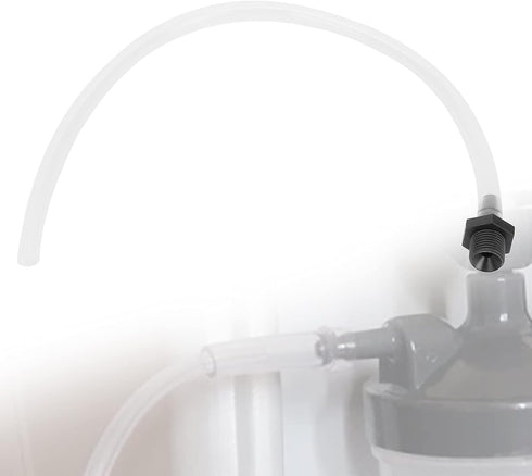 Agatige Portable Humidifier Tubing Connector, Small Generator Humidifier Cups Replacement Accessories for Home or Clinic