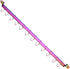 Kyraton Kitchen Rack with Rainbow Titanium Plating, Wall Mounted Gourmet Kitchen Rail Organizer with 14 Hooks