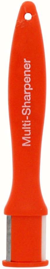 Zenport Z095 Tungsten Carbide Sharpener, Orange for Pruners and Knives