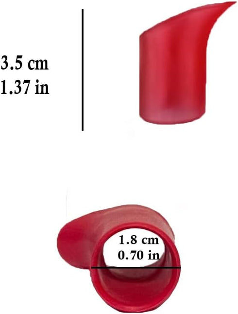 2pcs Teapot Coffeepot Spout Cover Sleeve, Leak-proof Silicone Spout Pourer for Drip-proof Use
