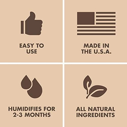 Boveda 72% Two-Way Humidity Control Pack - For Storing Up to 25 Items, Moisture Absorber, Individually Wrapped
