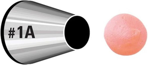 Wilton Decorating Tip-1A Round, Carded, Package May Vary