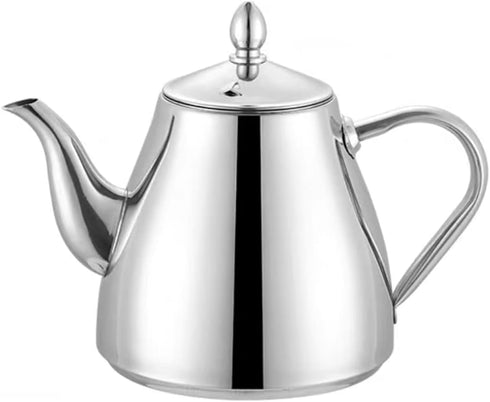 SANQIAHOME Stainless Steel Teapot Coffee Server, 1200ml