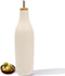HOMCDALY Ceramic Olive Oil Dispenser for Kitchen, Stoneware 16oz Oil and Vinegar