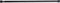 Rod Desyne SPT-R-18-2 7/16" Round Spring Tension Rod, Black, 18"-28"