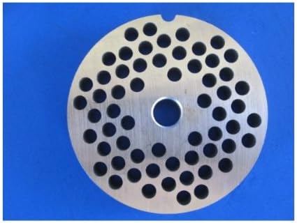 #22 x 3/16" STAINLESS STEEL Meat Grinder Plate Disc for Hobart, LEM, Cabelas, Universal MTN & Others