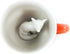 Creature Cups FOX Ceramic Cup (11 Ounce, Red Orange) - Hidden 3D Woodland Animal Mug