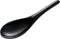 Black Melamine 8-3/8" Rice Spoon