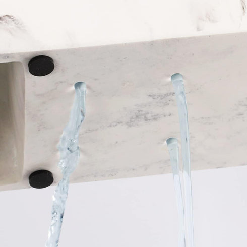 zccz Toothbrush and Toothpaste Holder, Multifunctional Countertop Organizer with 6 Slots for Bathroom Shower Vanity