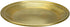 Serene Spaces Living 12" Brass-Look Aluminum Round Tray, Handcrafted in India, Decorative
