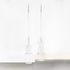 Richards Homewares Acrylic Shelf Dividers 2 Pack - Closet Organizer for Purses, Clothes, or Books - Clear Separators