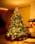 70FT 200LED 8 Christmas String Lights Plug in, Outdoor Indoor Connectable Twinkle Fairy Lights with Timer and Modes