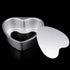 PATKAW Non Stick Heart Cake Mold, Aluminum Alloy Baking Pan for Cheesecake, DIY Cake Oven Pans for Wedding Party