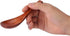 AKOAK Wooden Soup Spoon, Short Handle Kitchen Spoon for Home Cooking and Serving Ice Dessert