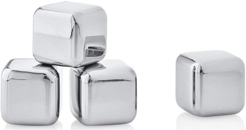 Blomus 4 Piece Stainless Steel Ice Cubes Set, One Size