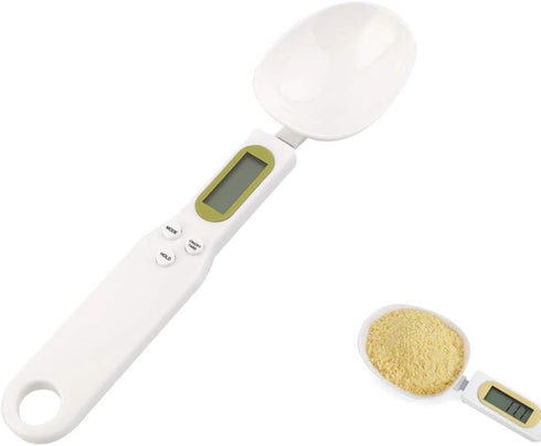 Meichoon Digital Food Scale Spoon, High Precision Kitchen Scale with Tare Function for Weighing Dry Liquid Ingredients,